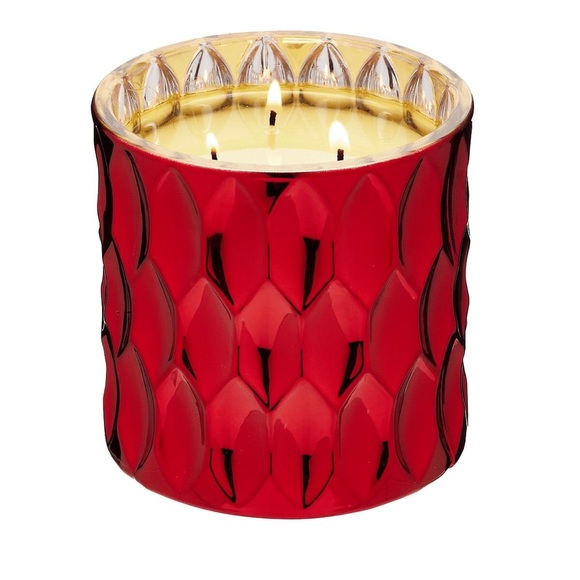 Partylite Holly Jolly Berry 3 wick-SOLD - Picture 3 of 3